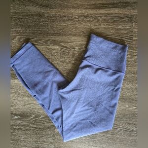 Lululemon Wunder Train Leggings Night Sea Thread Dye Size 6 25"